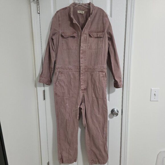 Madewell Women's 100% Cotton Pink Large Jumpsuit - Picture 1 of 6
